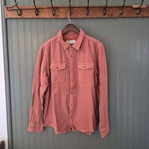 Outerknown Chroma Blanket Shirt | Mineral Red